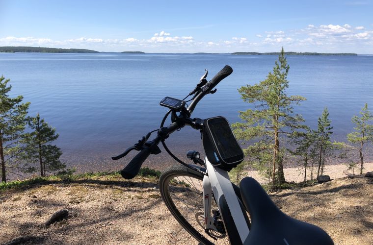 Saimaa bike, cycling, Finland, Lappenranta, Imatra, Geopark